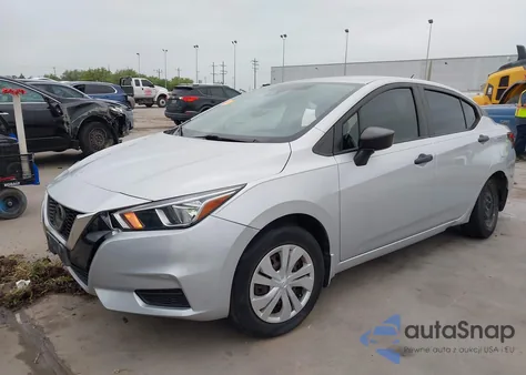 2020 Nissan Versa S Xtronic Cvt from USA, damaged, VIN 3N1CN8DV3LL861251